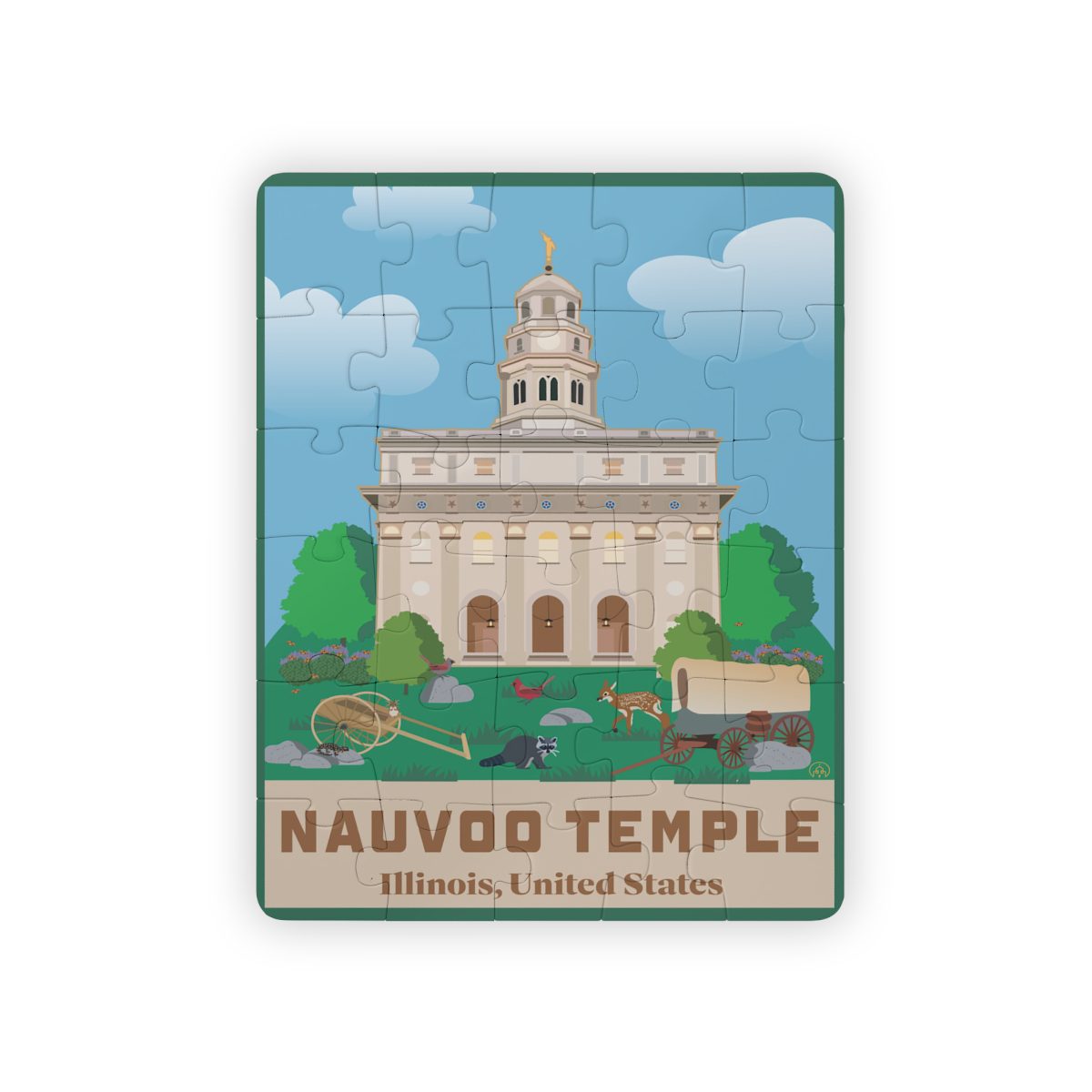Nauvoo Temple Kids' Puzzle, 252-Piece