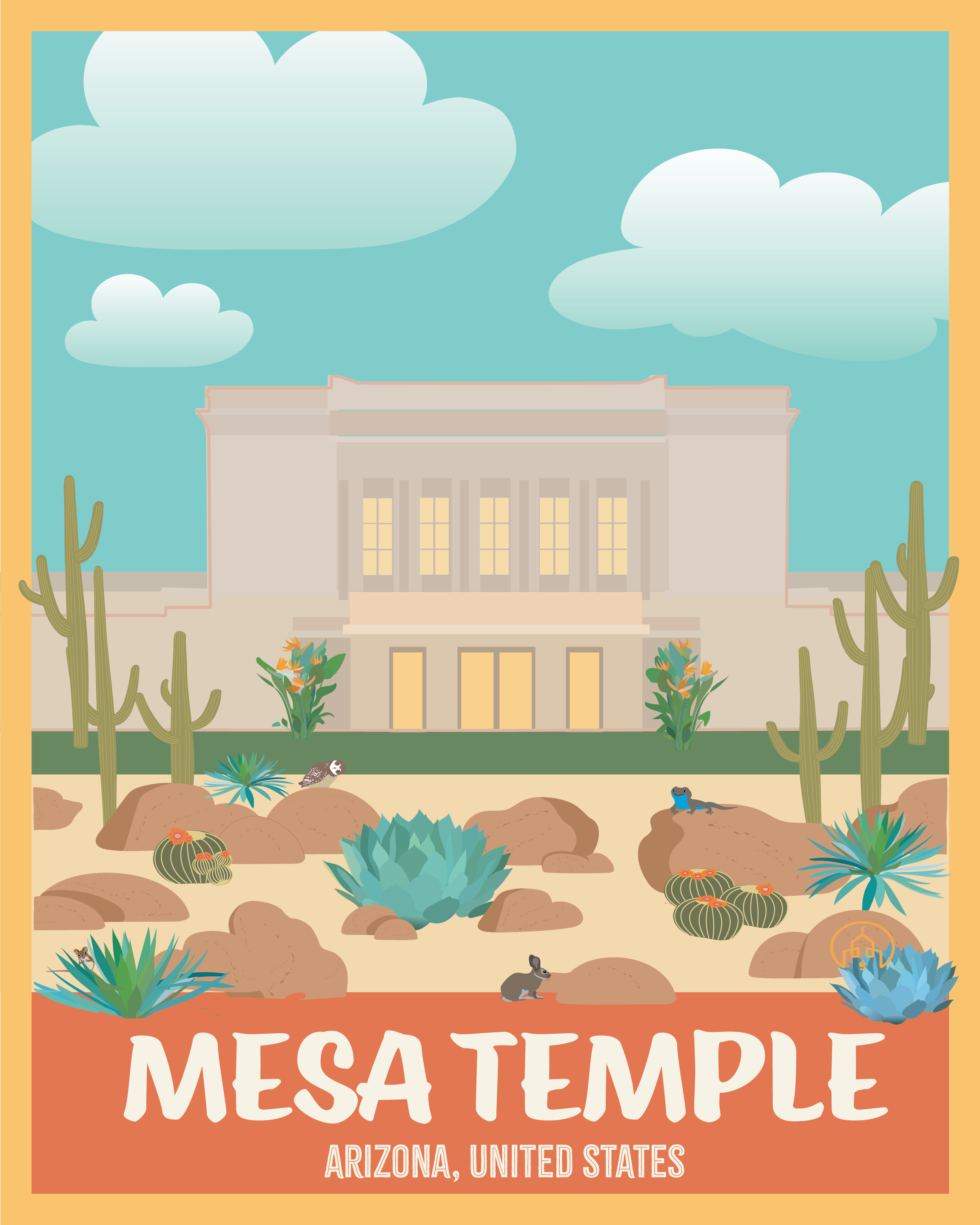 Mesa Temple Kids' Puzzle, 252-Piece