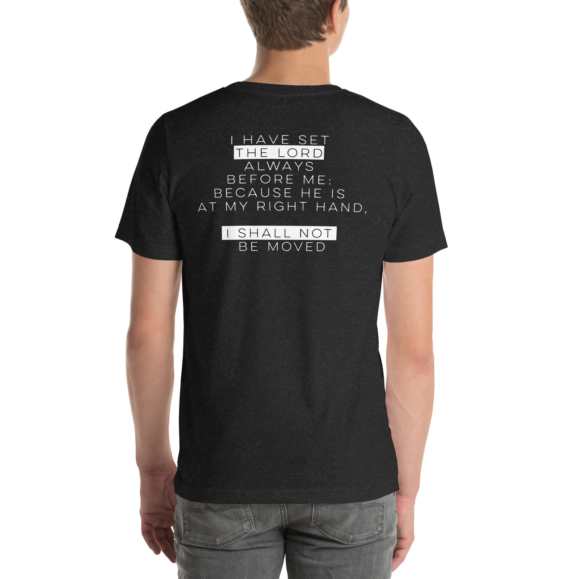 UNSHAKEN t-shirt- minimalistic but meaningful