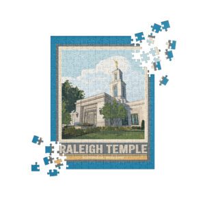 Raleigh Temple Jigsaw puzzle- 252 piece