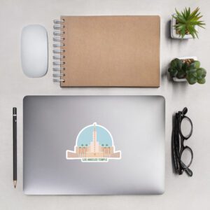 Los Angeles Temple- Bubble-free stickers- three size options