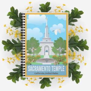 KIDS Sacramento Temple-Ruled Line Spiral Notebook