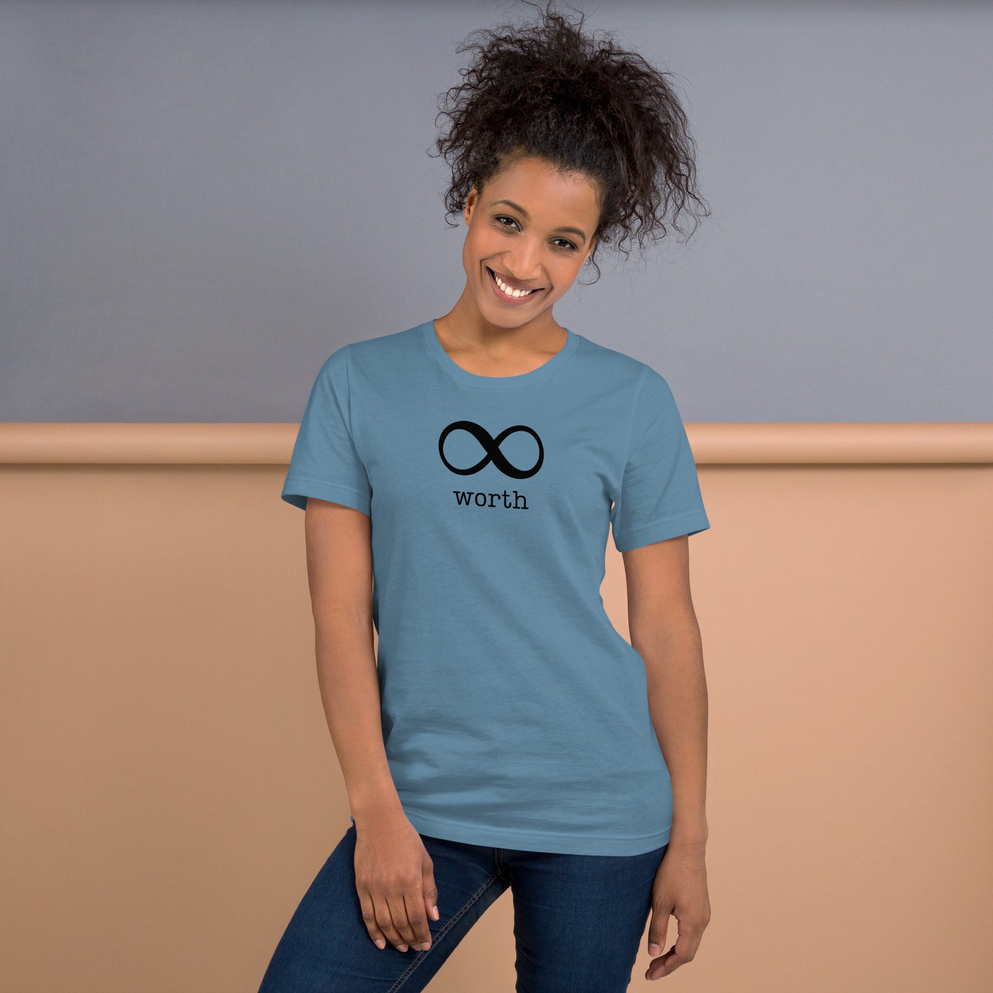INFINITE WORTH t-shirt- multiple colors